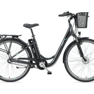 TELEFUNKEN Elektrische fiets City RC830 multitalent 28" (antraciet) (4000420283409)