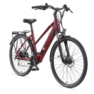 TELEFUNKEN Elektrische fiets Trekking XC940 Expedition 28" (Wijnrood, 28") (4000420284116)