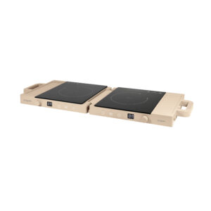 Tognana Draagbare dubbele kookplaat Iridea (Beige) (8056444516302)