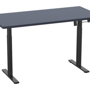 VCM Elektrisch verstelbaar bureau E-Lona (Antraciet/zwart, 140 x 50 cm) (4051814435744)