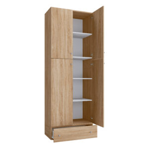 VCM Kast Lona (Draaideuren met lade, sonoma eik, XXl) (4051814413513)