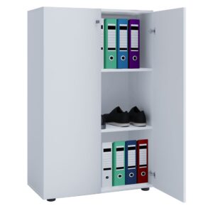 VCM Kast Lona (Openslaande deuren, Wit, XL) (4051814370946)