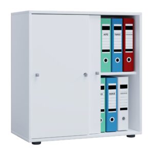 VCM Kast Lona (Schuifdeuren, Wit, L) (4051814371059)