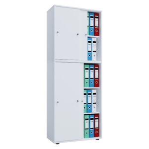 VCM Kast Lona (Schuifdeuren, wit, XXl) (4051814375521)