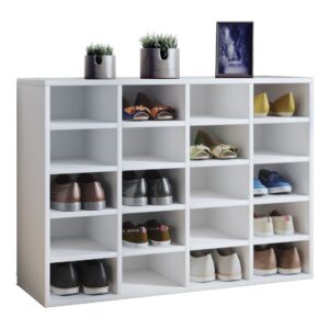 VCM Schoenenkast Hinsol (Wit, L) (4051814377495)