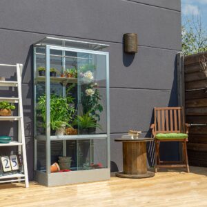 Vitavia Balkonkas Stad (inclusief staalvondst., Geanodiseerd aluminium) (4005717210656)