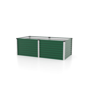 Vitavia Metalen hoge kweekbak Meta - 63 of 86 cm hoogte (630, zeegras/alu) (4005717243821)