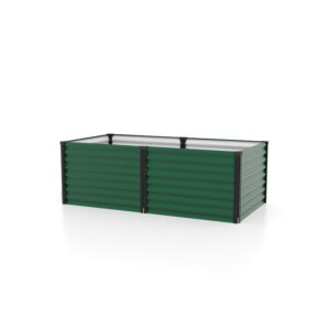 Vitavia Metalen hoge kweekbak Meta - 63 of 86 cm hoogte (630, zeegras/zwart) (4005717243852)