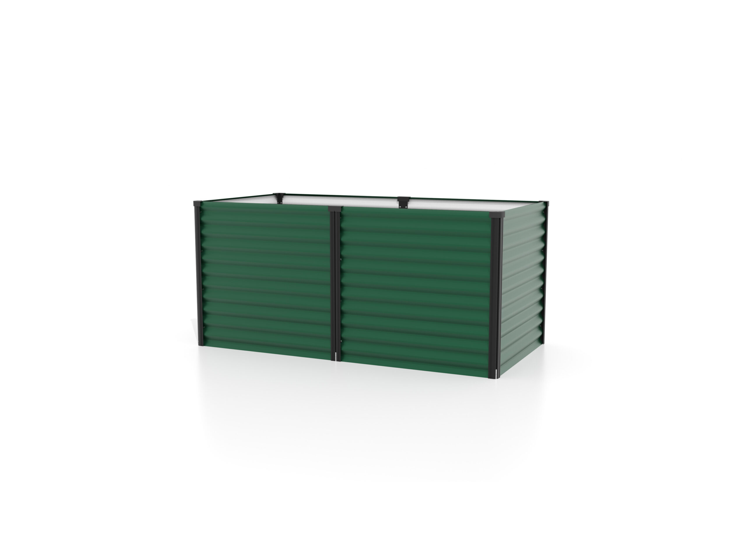 Vitavia Metalen hoge kweekbak Meta - 63 of 86 cm hoogte (858, zeegras/zwart) (4005717243791)