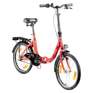 Vouwfiets Agon Cruiser 20 inch (Rood) (4260582290732)