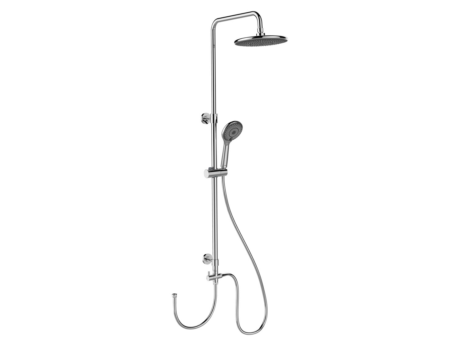 Wenko Doucheset Watersaving (Chroom) (4008838340714)
