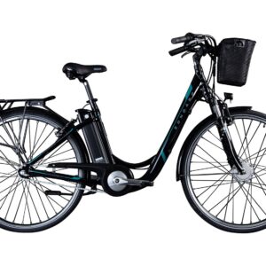 Zündapp Elektrische fiets City Z510 (Zwart/turquoise) (4260582293757)