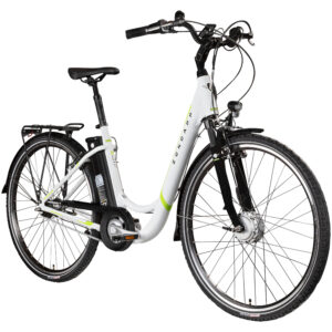 Zündapp Elektrische fiets City Z517 700c (wit groen) (4260582293573)