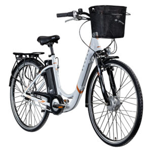 Zündapp Elektrische fiets City Z517 700c (wit oranje) (4260582293948)