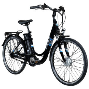Zündapp Elektrische fiets Green 3.7 (Zwart/blauw, 26") (4260582294587)