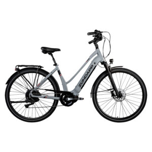 Zündapp Elektrische fiets Trekking X500 of X400 (Dames X400, Zilver) (4260582294440)