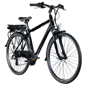 Zündapp Elektrische fiets Z802 700c 28" (Heren, Zwart/grijs) (4260582293689)