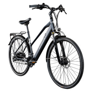 Zündapp Elektrische fiets trekking Z810 700c (Dames, Zwart/grijs) (4260582295164)