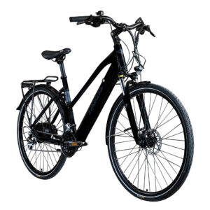 Zündapp Elektrische fiets trekking Z810 700c (Dames, Zwart/wit) (4260582293467)