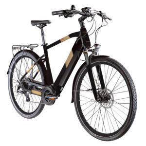 Zündapp Elektrische fiets trekking Z810 700c (Heren, Zwart/goud) (4255676606469)