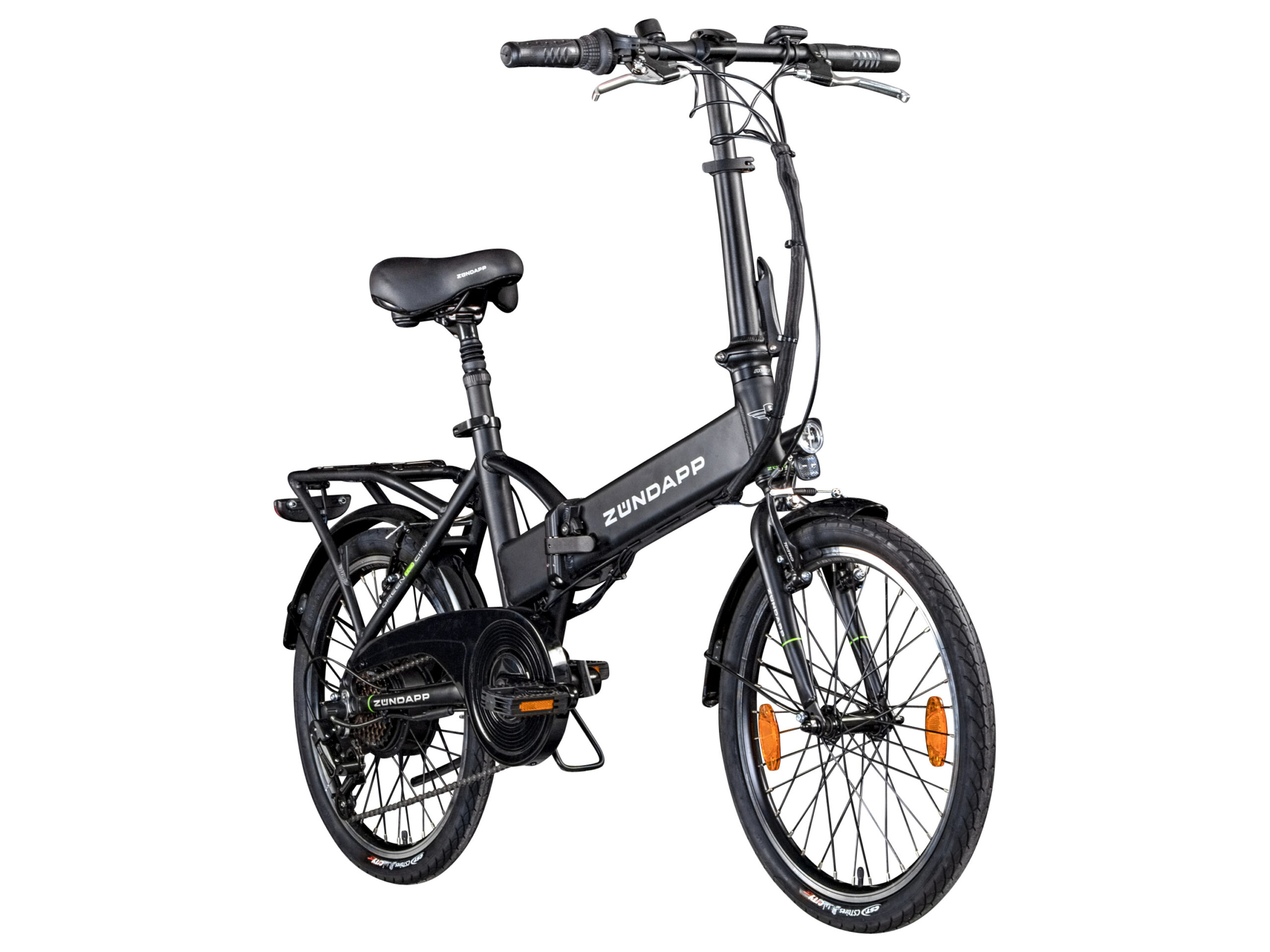 Zündapp Elektrische vouwfiets 20 inch (Zwart mat) (4260582291364)