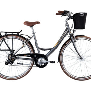 Zündapp Stadsfiets Z700 700c (grijs/bruin/zilver) (4250845938389)