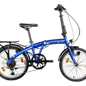 Zündapp Vouwfiets ZF20 Speed Folder 20" (Blauw, 20 inch) (4260582291005)