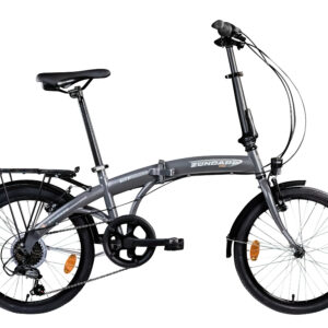 Zündapp Vouwfiets ZF20 Speed Folder 20" (Grijs, 20 inch) (4260582291029)
