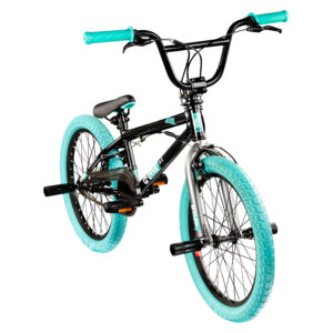 detox BMX Freestyle Rude (Zwart/turquoise) (4250845933636)