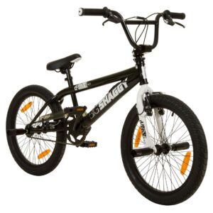 detox BMX fiets Big Shaggy Spoked 20 inch (Zwart/wit) (4250845928083)
