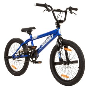 detox BMX fiets Big Shaggy Spoked 20 inch (zwart/blauw) (4250845941044)