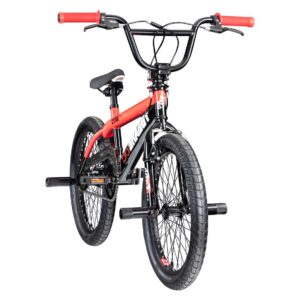 detox BMX fiets Big Shaggy Spoked 20 inch (zwart/rood) (4250845938679)
