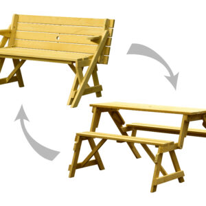 dobar 2-in-1 picknicktafel en bank (4055894293010)