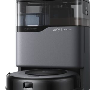 eufy Robotstofzuiger met dweilfunctie Omni C20 all-in-one reinigingsstation (0194644289195)