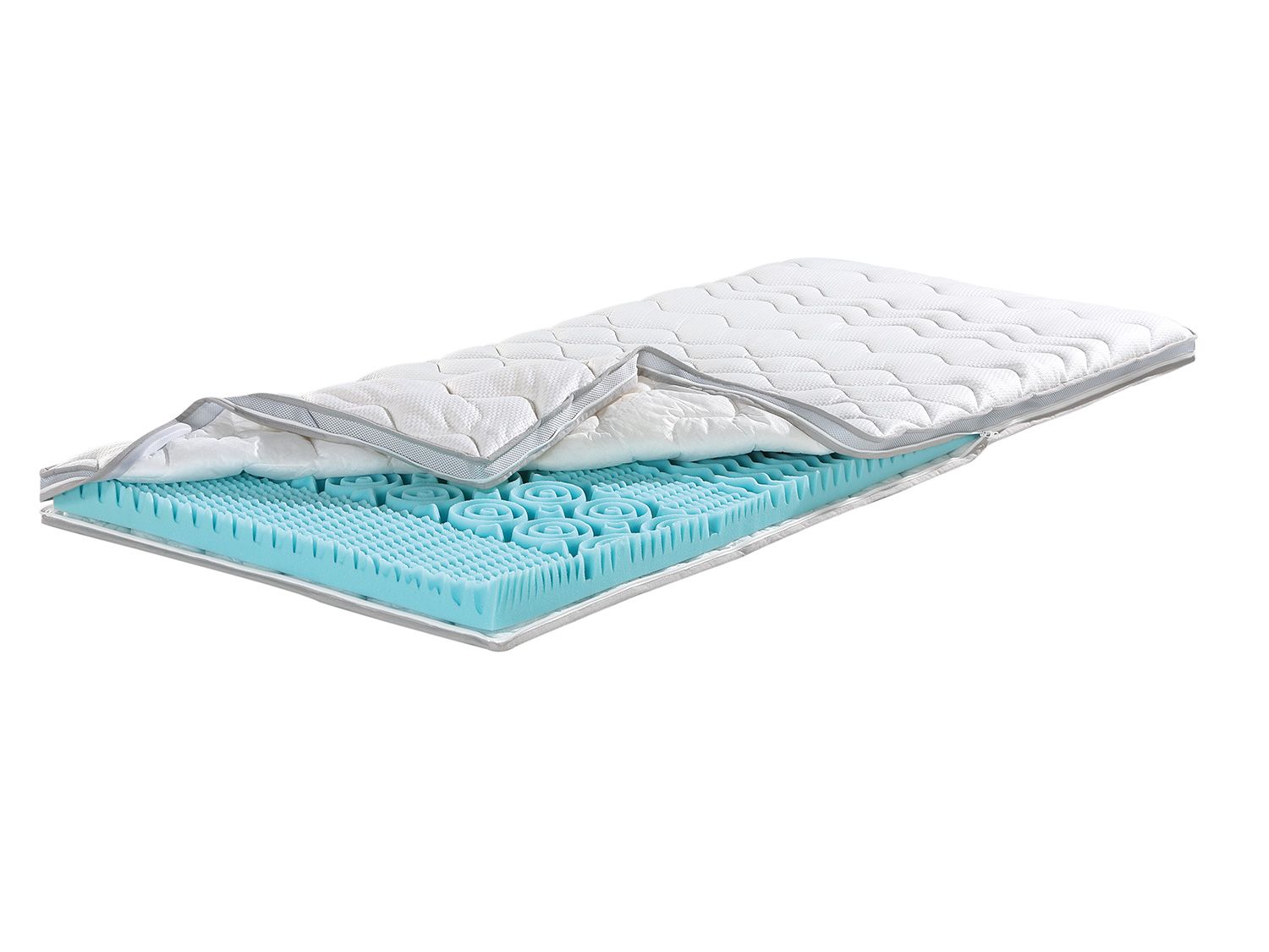 f.a.n. 7-zones koudschuim topper XXL SOFT PLUS (160 x 200 cm) (4000863810316)