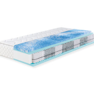 f.a.n. Pocketvering matras met gelschuim topper Sweet Dream XXL (Extra stevig (H4), 140 x 190 cm) (4000863136713)