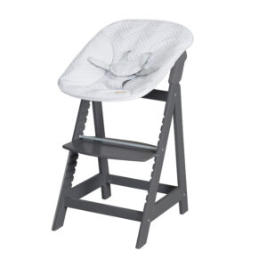 roba 2-in-1 kinderstoel Born Up Zickzack (Antraciet) (4005317337968)