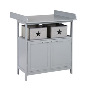 roba Commode Hamburg (2 deuren, Taupe) (4005317318424)
