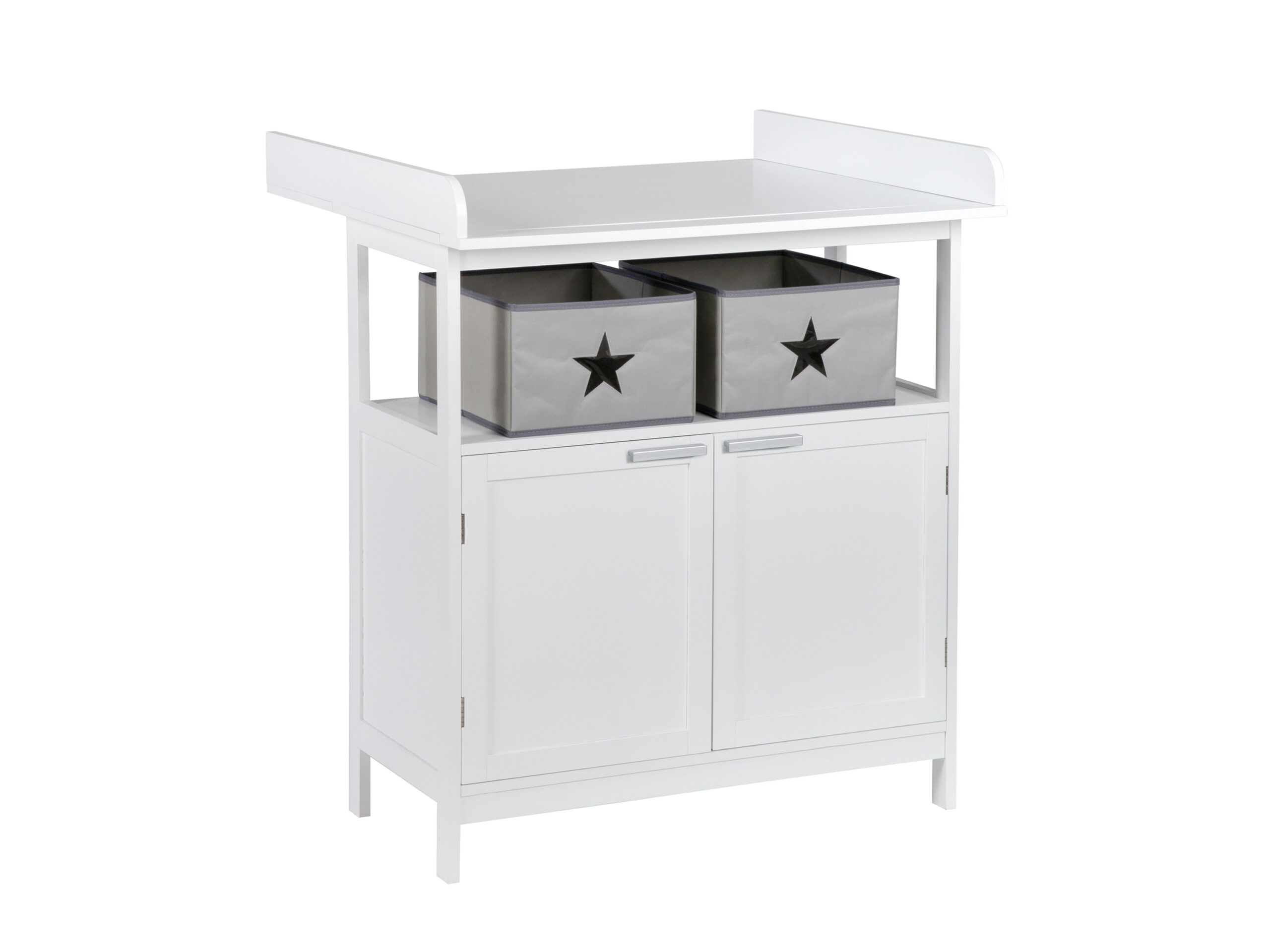 roba Commode Hamburg (2 deuren, Wit) (4005317318417)