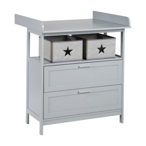 roba Commode Hamburg (2 lades, Taupe) (4005317318448)