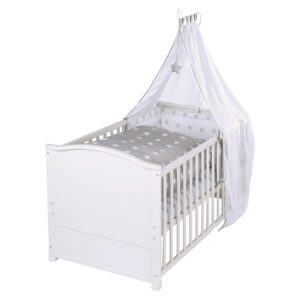 roba Ledikant (Sterren wit) (4005317298825)