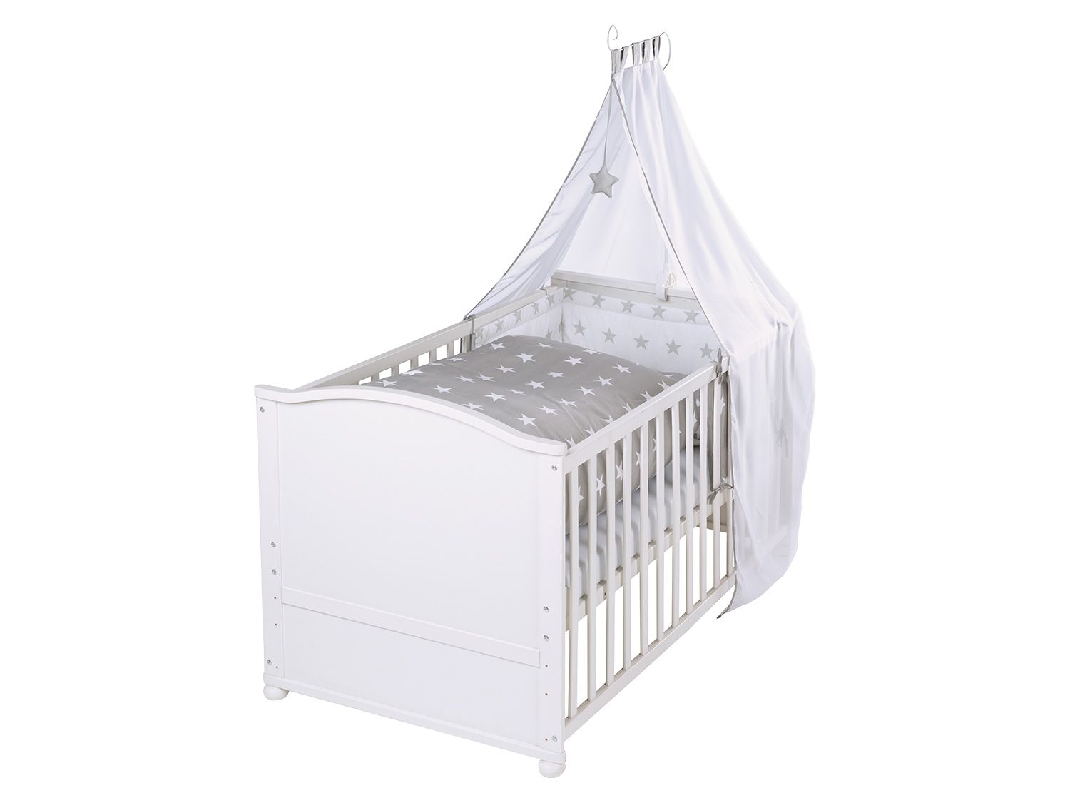 roba Ledikant (Sterren wit) (4005317298825)