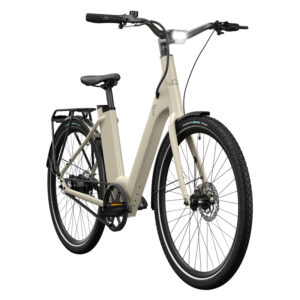 CRIVIT Urban elektrische fiets 3.0 Y riemaandrijving (Desert Beige) (4052916231739)