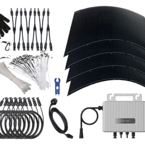 VALE GMBH Balkon zonnepanelen 800 W met omvormer - flexibele zonnepanelen (4262361725619)