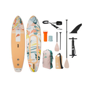 CRIVIT X F2 Opblaasbaar SUP-board Exotic incl. accessoires (4054599131085)