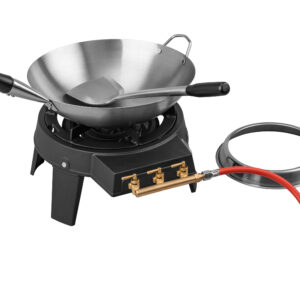 GRILLMEISTER Gasbrander met wokset (4054599382319)