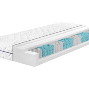 BADENIA TRENDLINE Pocketvering matras BT 1000 Classic (Extra stevig (H4), 100 x 200 cm) (4006474333411)