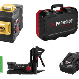 PARKSIDE PERFORMANCE Accu-kruislijnlaser 20 V met accu en lader, Limited Edition (4054599294919)