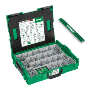 SPAX Verzonken schroeven L-BOXX WIROX, met bitset (4003530258848)