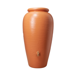 4rain Regentonde „Amphora“, met 330 of 500 liter inhoud, inclusief regenvanger. (terracotta (500 L)) (4023122216162)